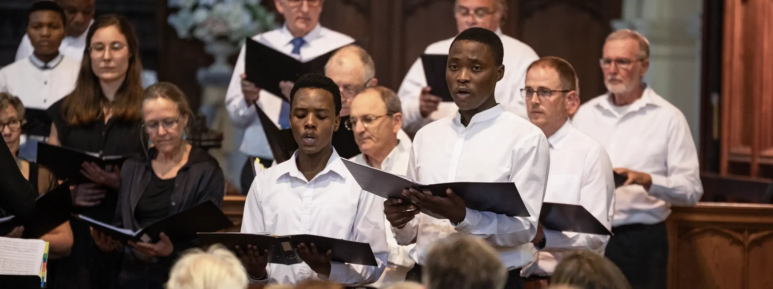 Durban chamber choir solo performance